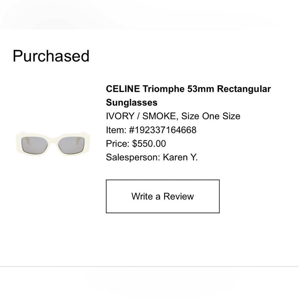 Celine Sunglasses - Picture 10 of 10
